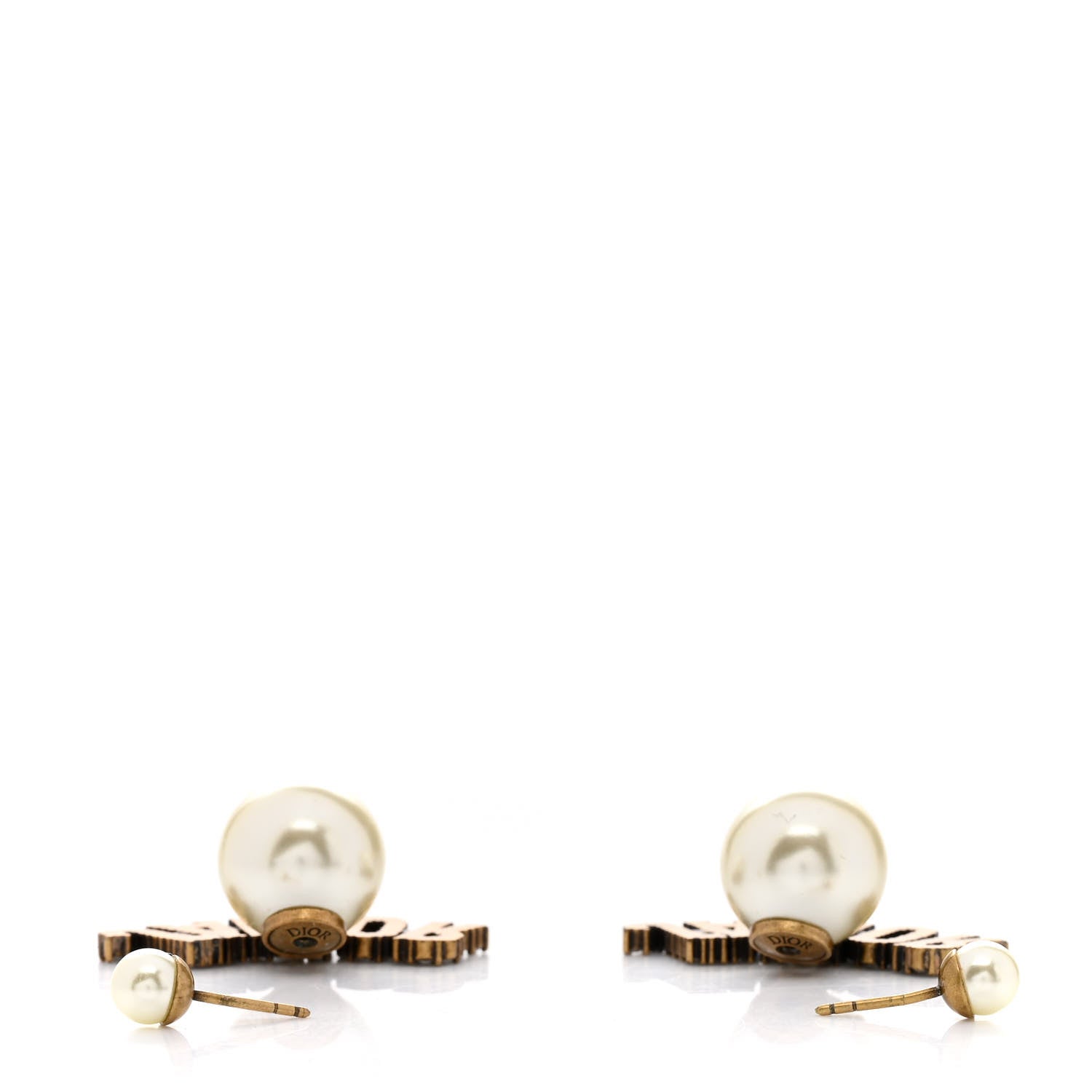 Christian Dior Pearl Crystal J'Adior Earrings 3 of 5