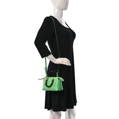Fendi Vitello King Plexiglass Logo Embossed Mini By The Way Top Handle Boston Bag Edamame 2 of 9