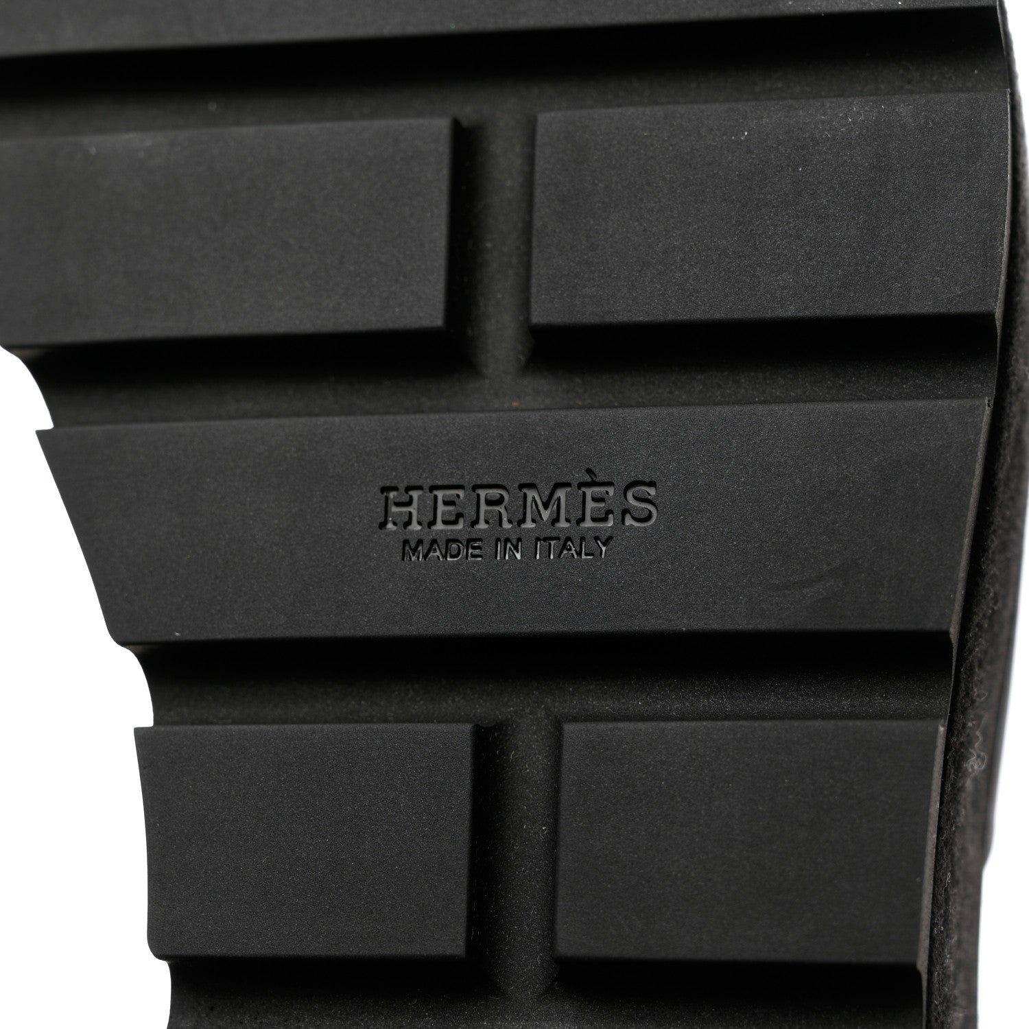 Hermes Calfskin Suede Eze 30 Sandals 38 Black 8 of 9