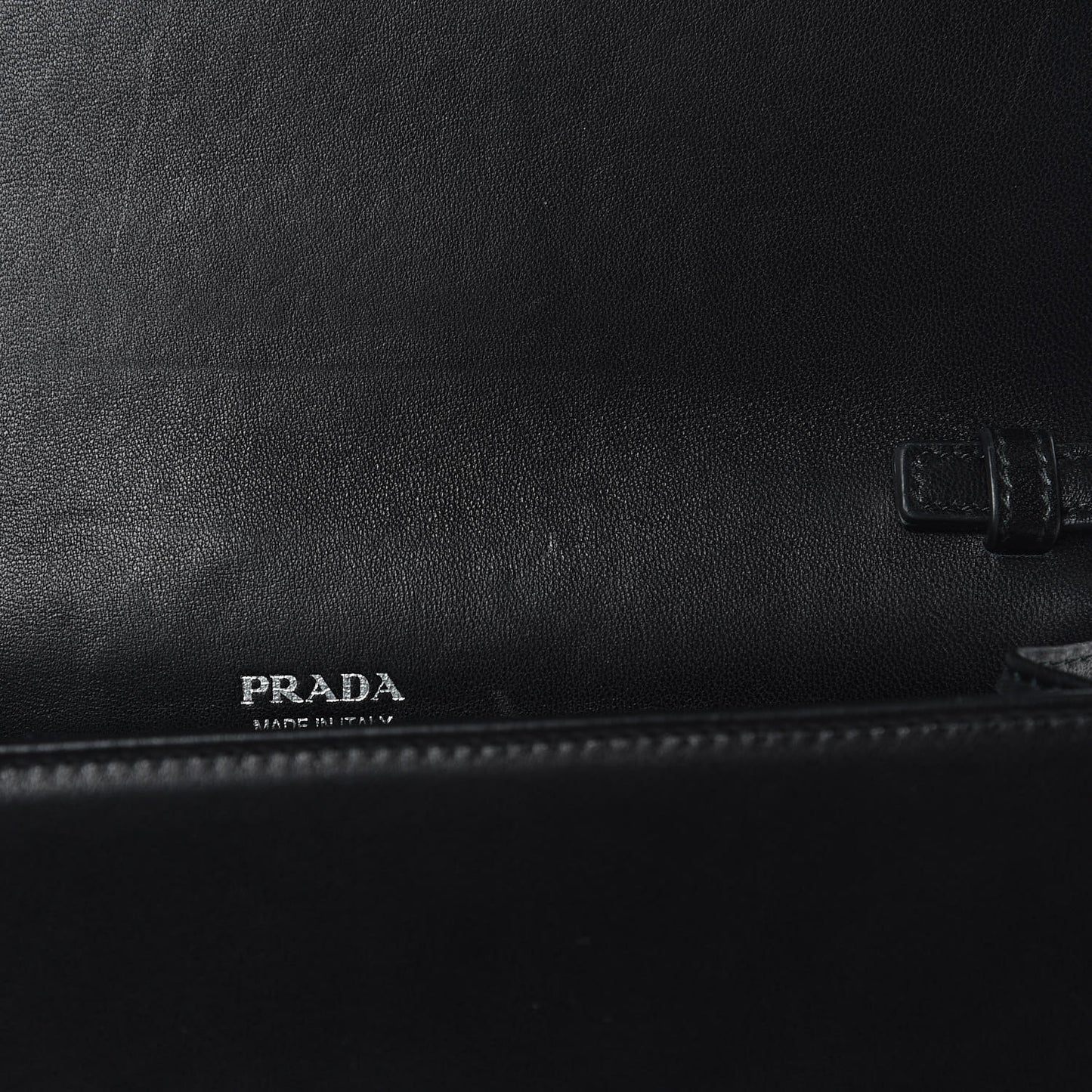 Nappa Impunture Small Diagramme Crossbody Bag Nero Black