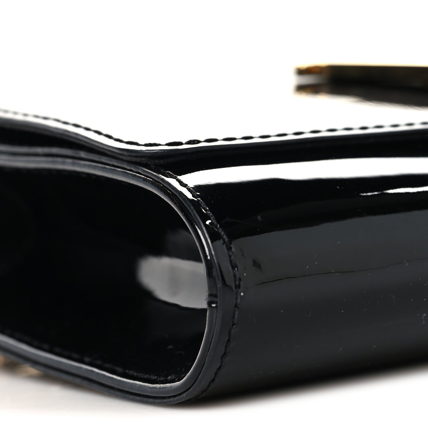 Patent Louise PM Chain Clutch Black