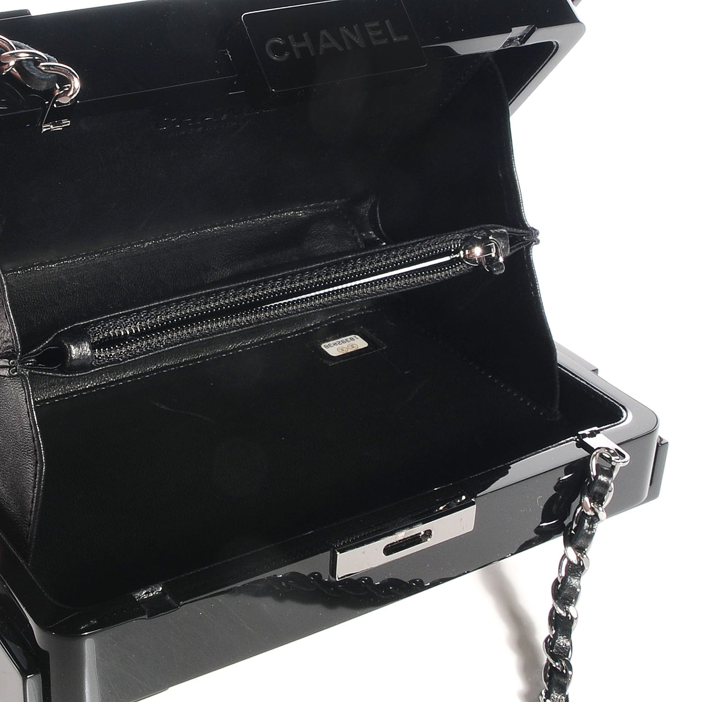 Crystals Lego Clutch Black