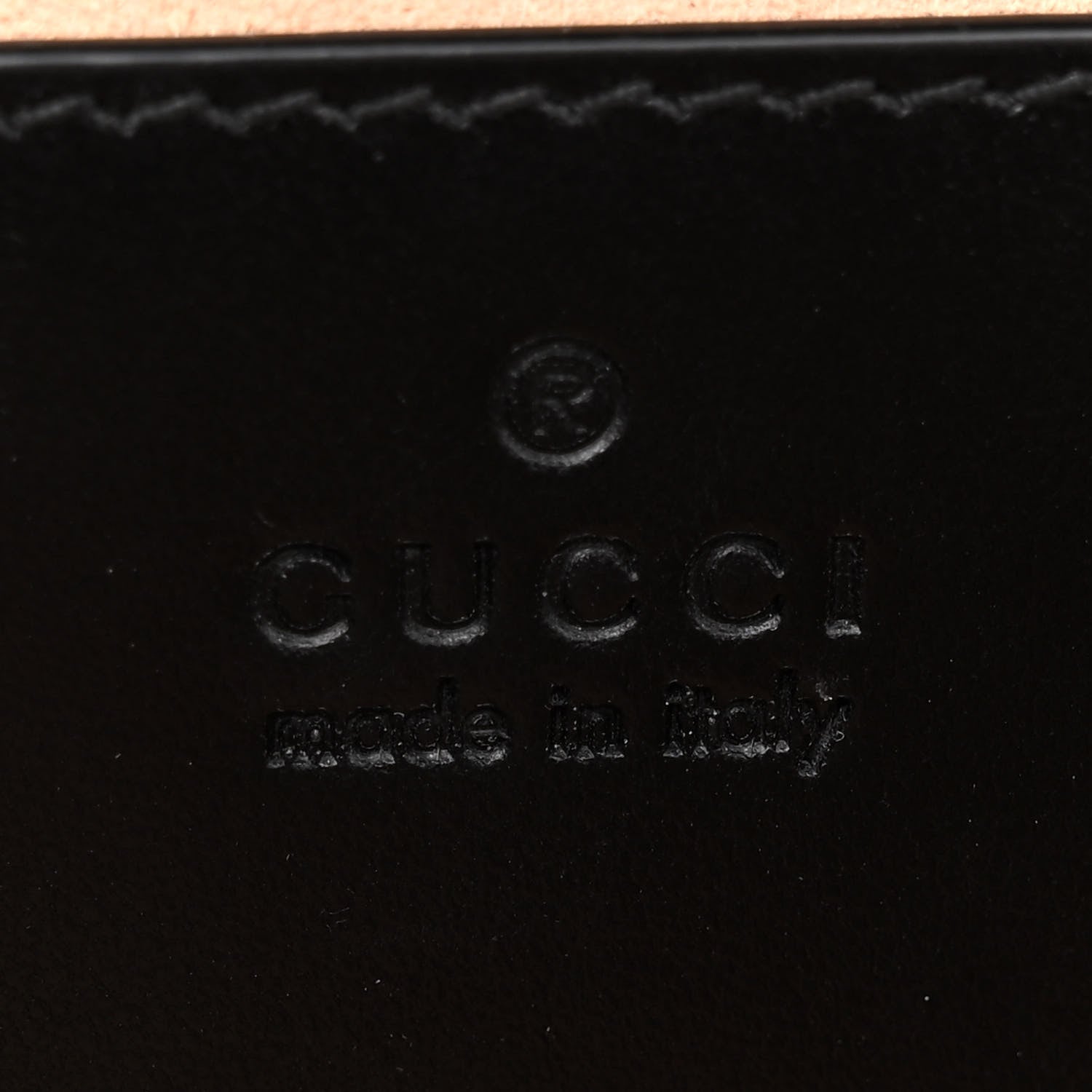Gucci Calfskin Matelasse Aria Mini GG Marmont Shoulder Bag Black 6 of 11