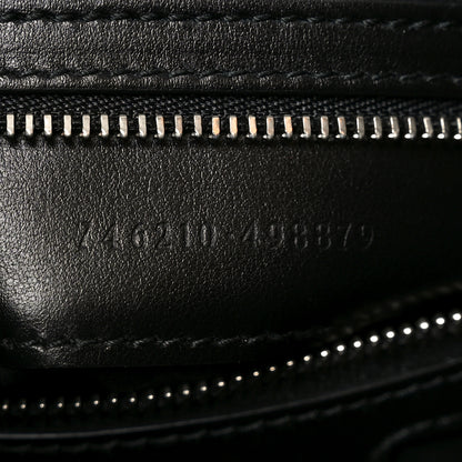 Gucci Calfskin Quilted Medium Deco Tote Bag Black 7 of 10