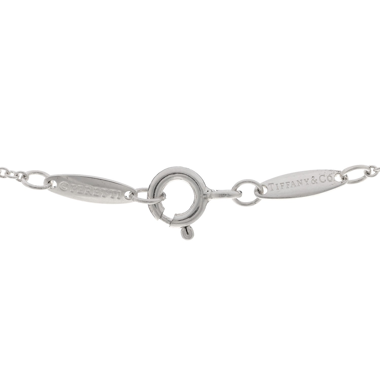 Tiffany Sterling Silver 12mm Elsa Peretti Cross Pendant Necklace 4 of 4