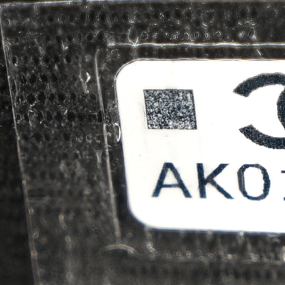 Chanel Mesh Shiny Lambskin Clutch With Chain Black 8 of 12