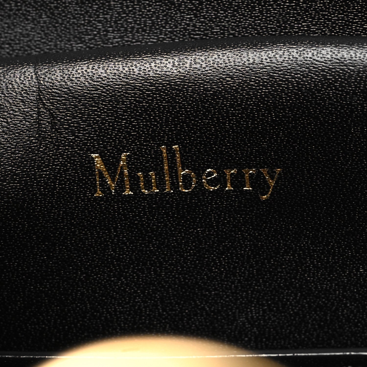 Mulberry Classic Grain Small Maple Tote Black 6 of 9