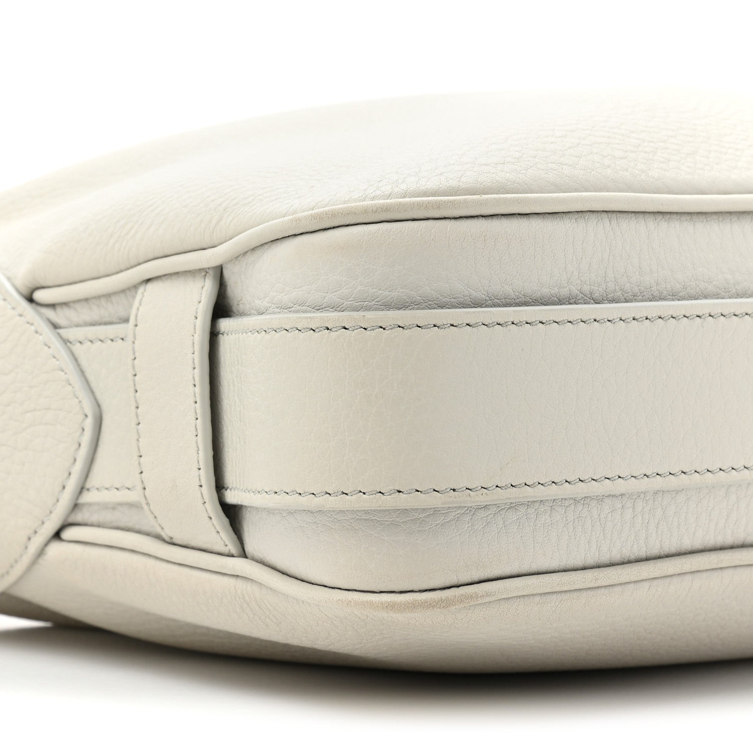 Celine Supple Calfskin Medium Romy Shoulder Bag Rice 9 of 16