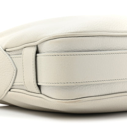 Celine Supple Calfskin Medium Romy Shoulder Bag Rice 9 of 16