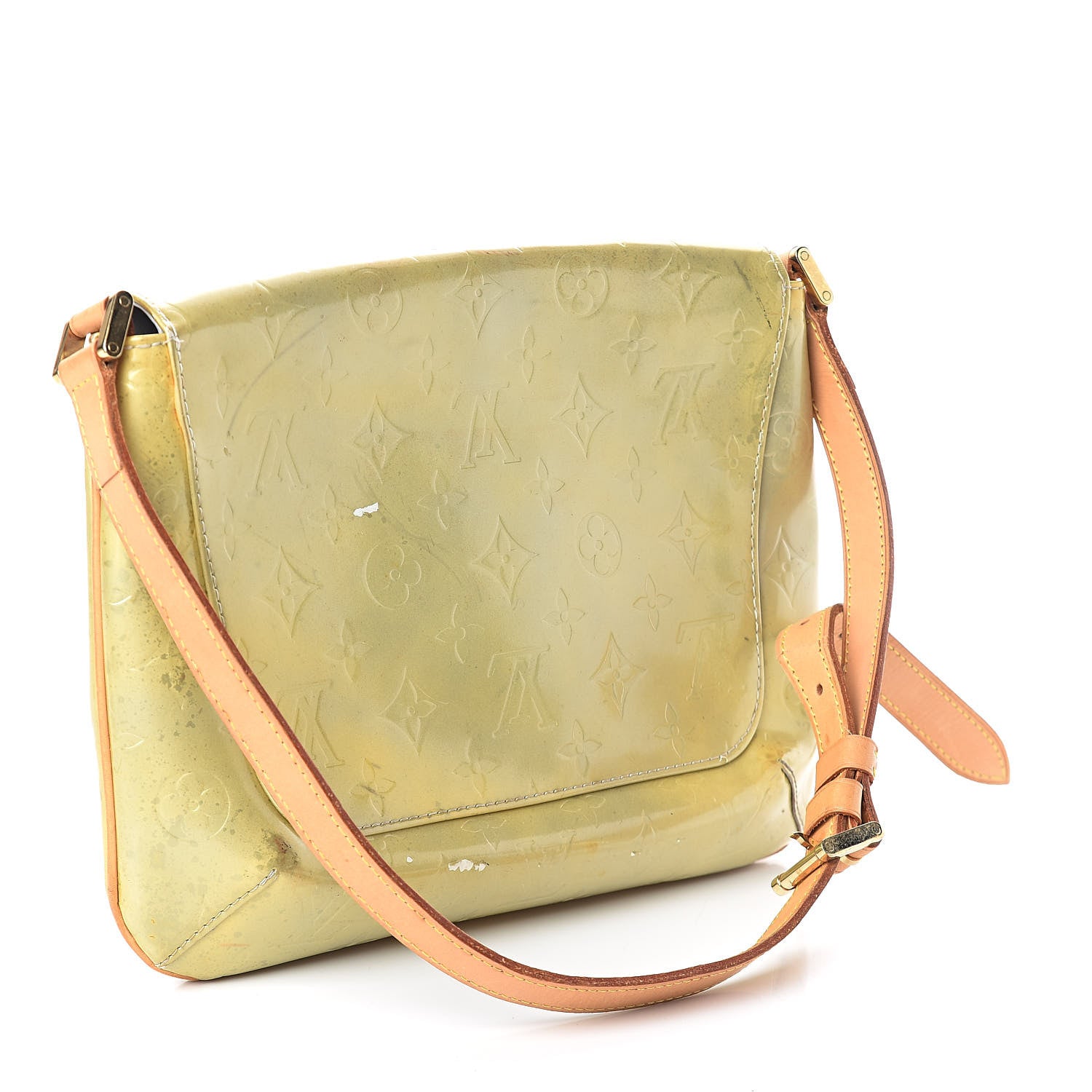 Louis Vuitton Vernis Thompson Street Silver 3 of 15