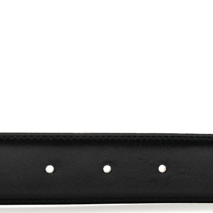 Hermes Box Epsom 32mm H Belt 80 32 Black Gold 3 of 8