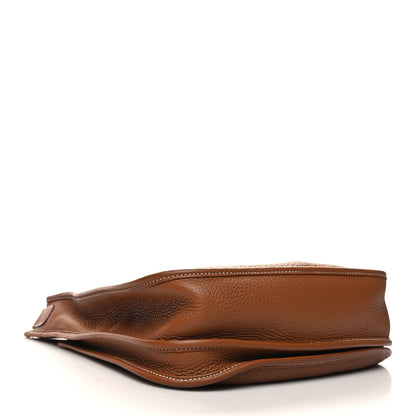 Hermes Taurillon Maurice Evelyne III PM Gold 4 of 11