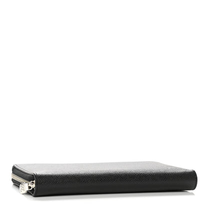 Louis Vuitton Taiga Zippy Organizer Wallet Black 4 of 8