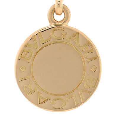 Bulgari 18K Yellow Gold Pave Diamond BVLGARI BVLGARI Charm Pendant 3 of 3