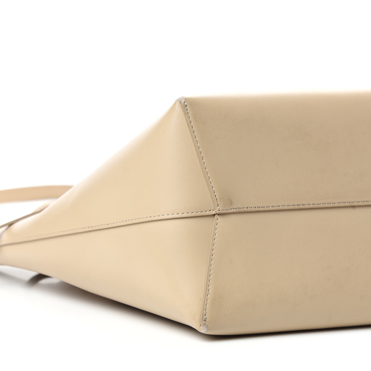 Mansur Gavriel Calfskin Mini Bucket Bag Natural 8 of 11