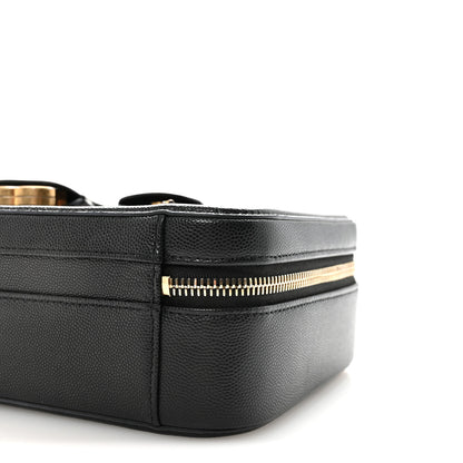 Chanel Caviar Quilted Medium CC Filigree Vanity Case Black 10 of 11