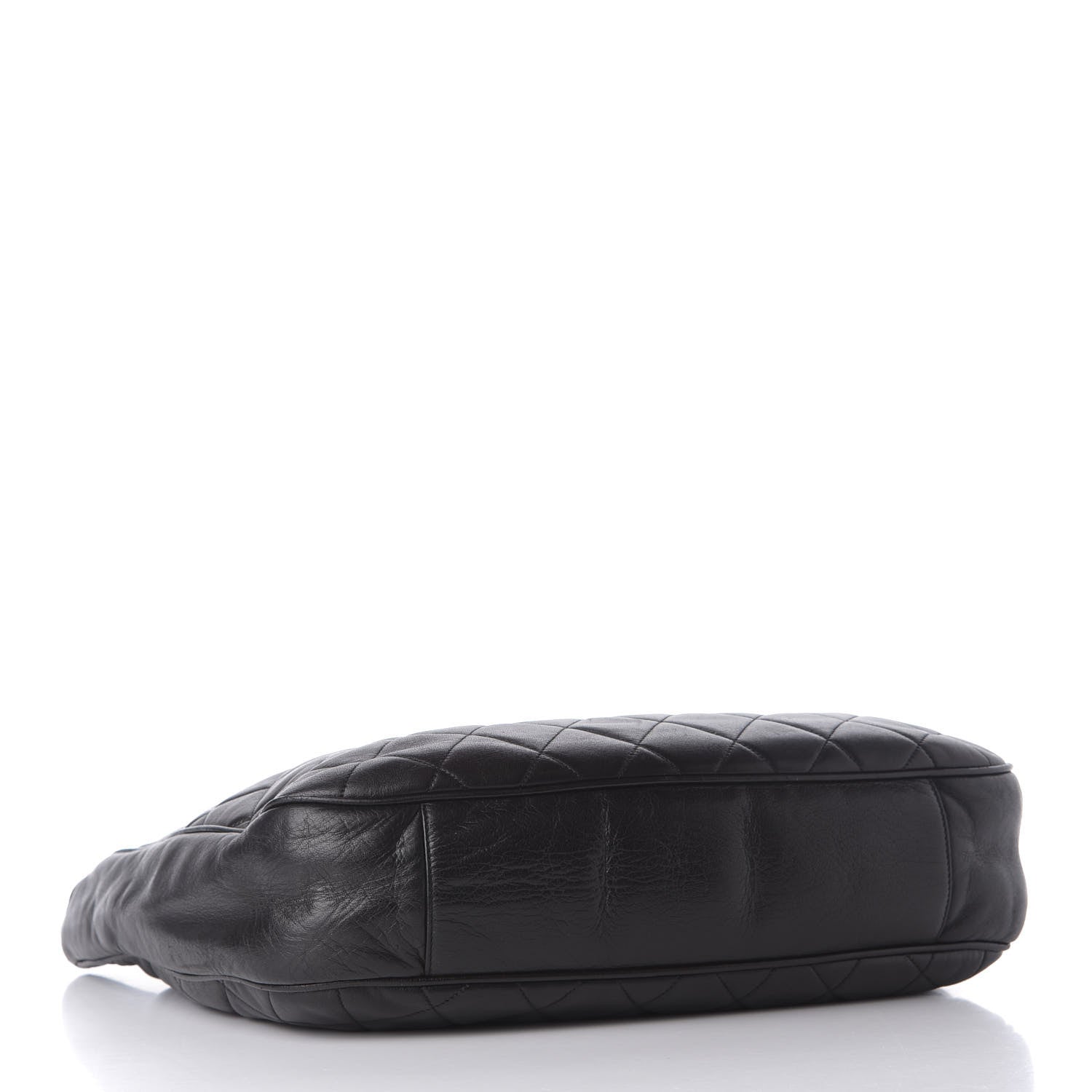 Chanel Lambskin Quilted CC Shoulder Bag Black 3 of 10