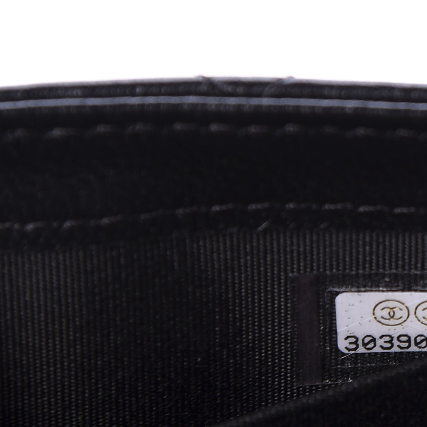 Lambskin Quilted Mini Trendy CC Chain Wallet Black
