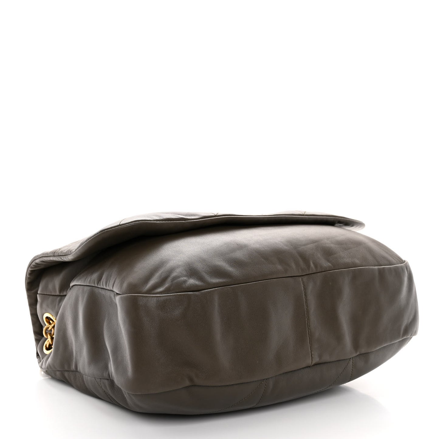 Lambskin Matelasse Monogram Large Jamie 4.3 Light Musk