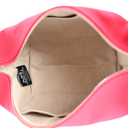 Hermes Canvas Small Bride-A-Brac Pouch Hibiscus 5 of 9