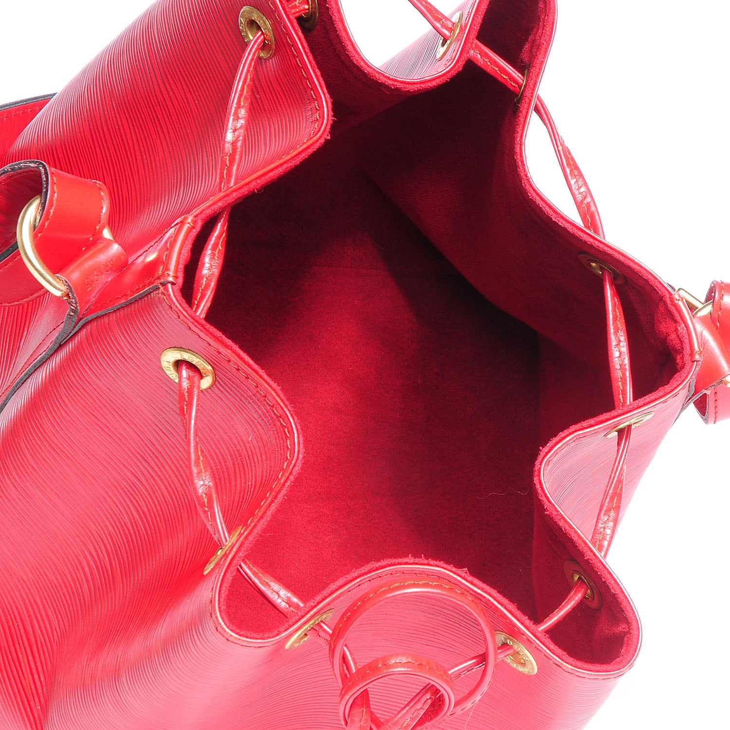 Louis Vuitton Epi Petit Noe Rouge 8 of 8