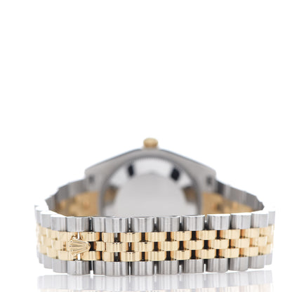 Rolex Stainless Steel 18K Yellow Gold 31mm Oyster Perpetual Datejust Watch Steel Roman 178273 4 of 8