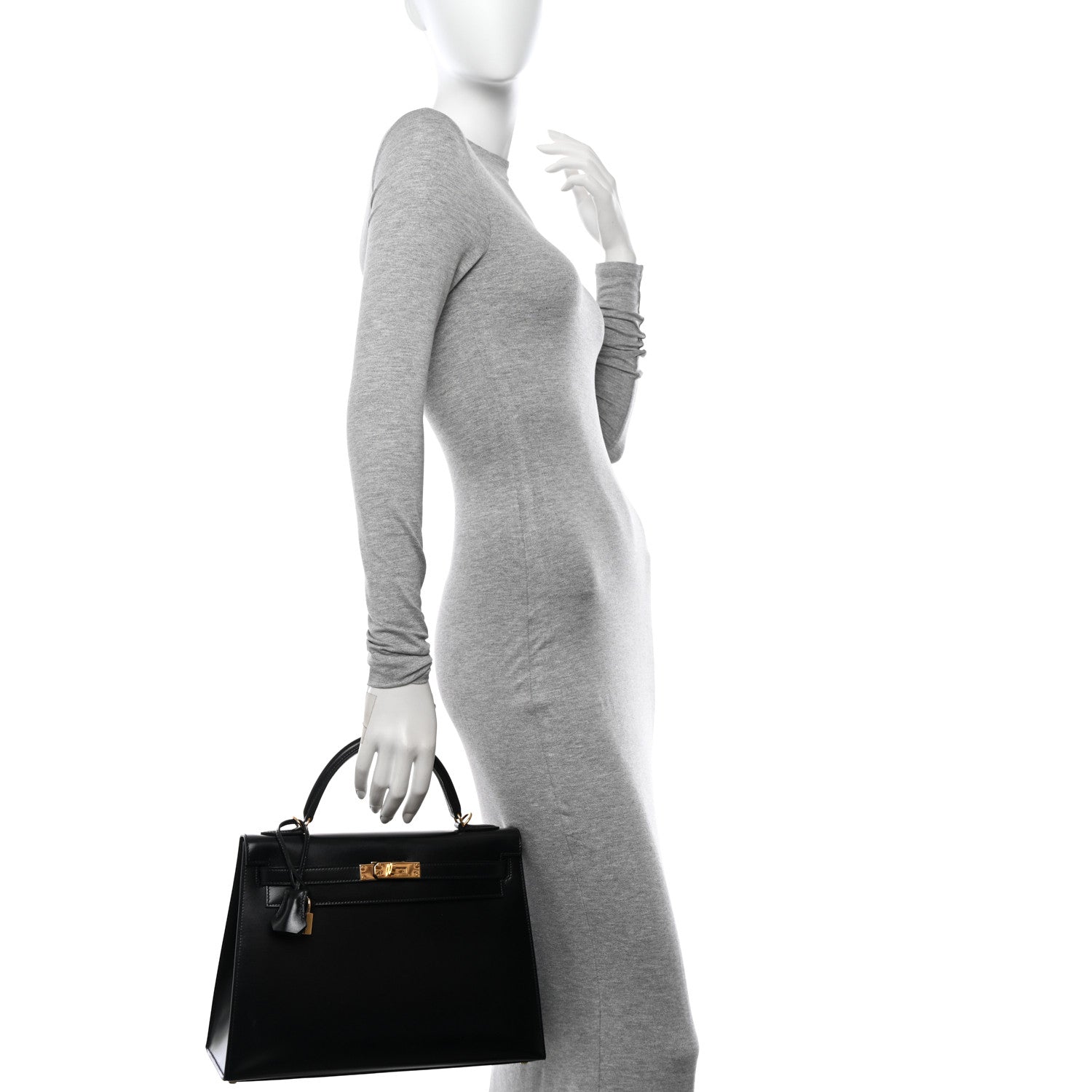 Hermes Box Kelly Sellier 32 Black 3 of 13