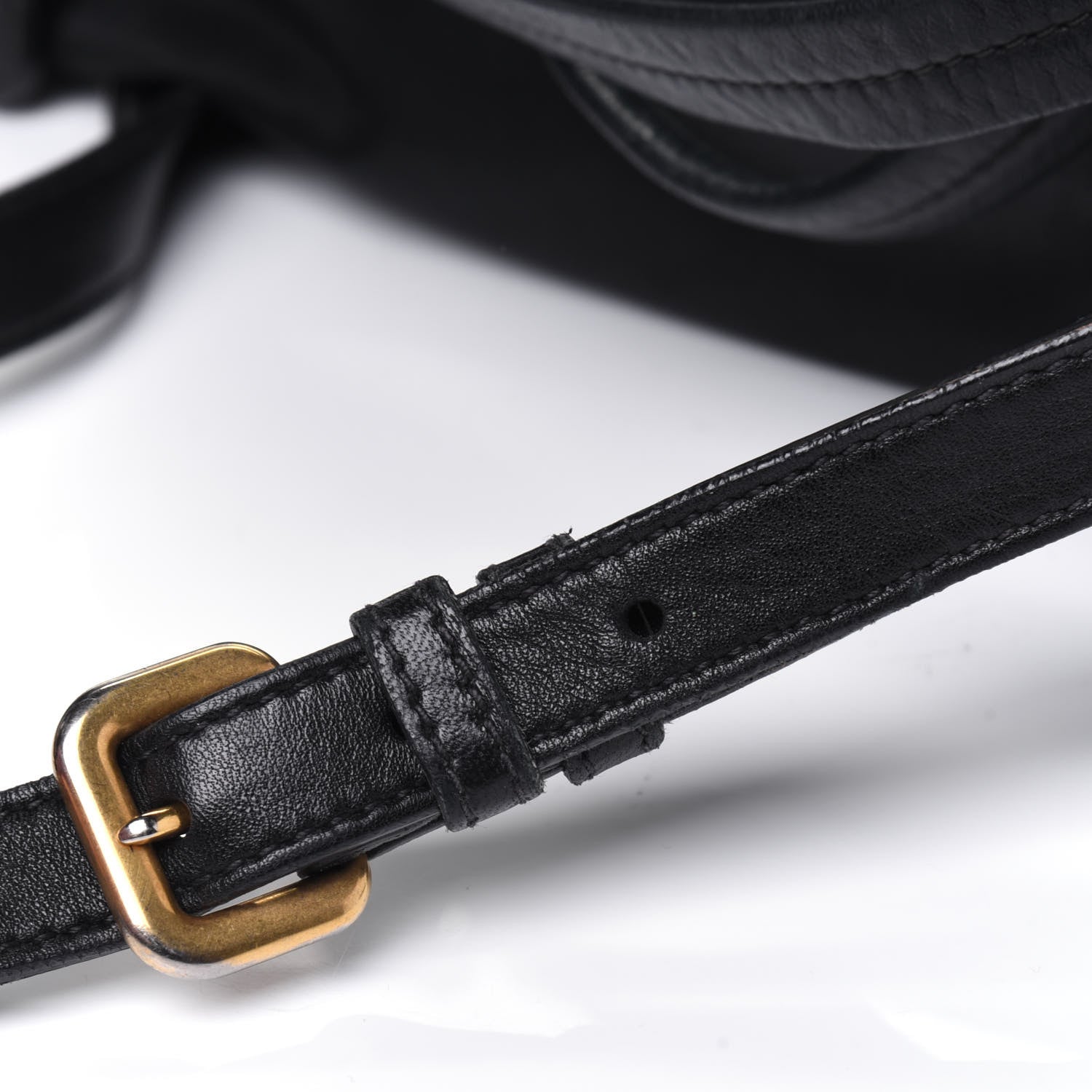 Prada Nylon Tessuto Soft Calfskin Small Shopping Satchel Black 34 of 34