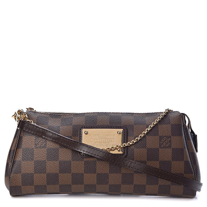 Louis Vuitton Damier Ebene Eva Clutch 1 of 9