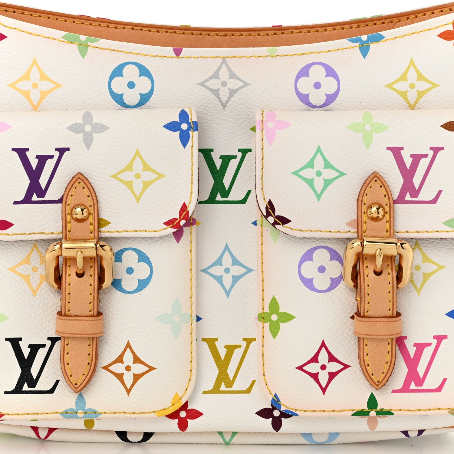 Louis Vuitton Monogram Multicolor Lodge PM White 7 of 10