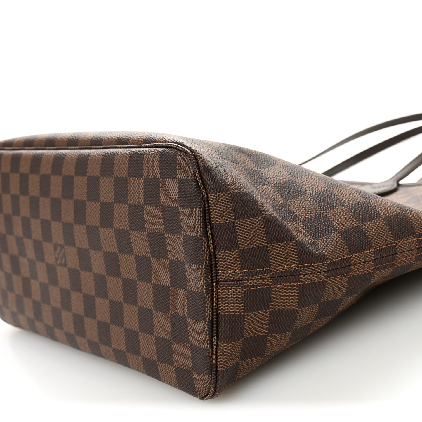 Damier Ebene Neo Neverfull MM Rose Ballerine