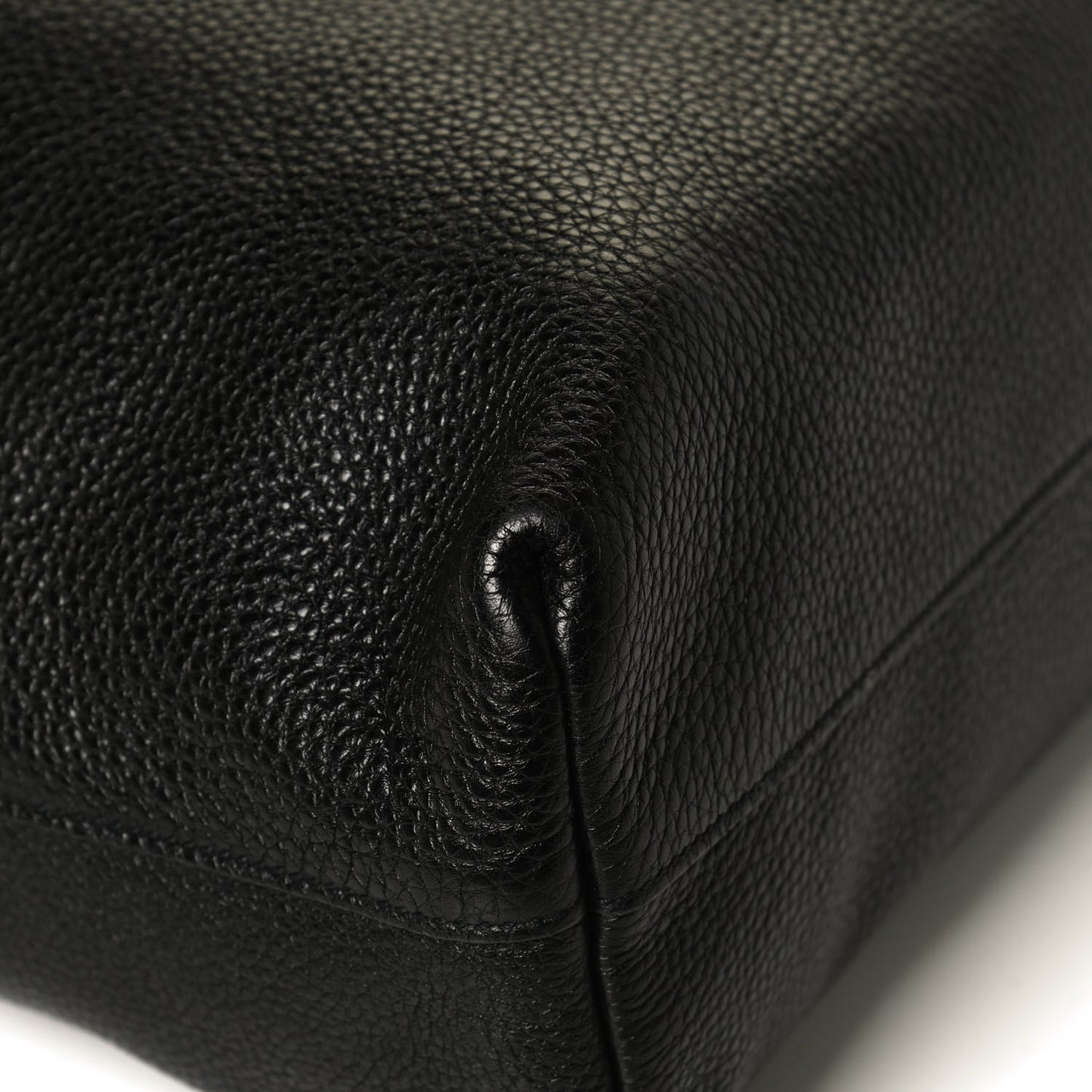 Vitello Daino Tote Black
