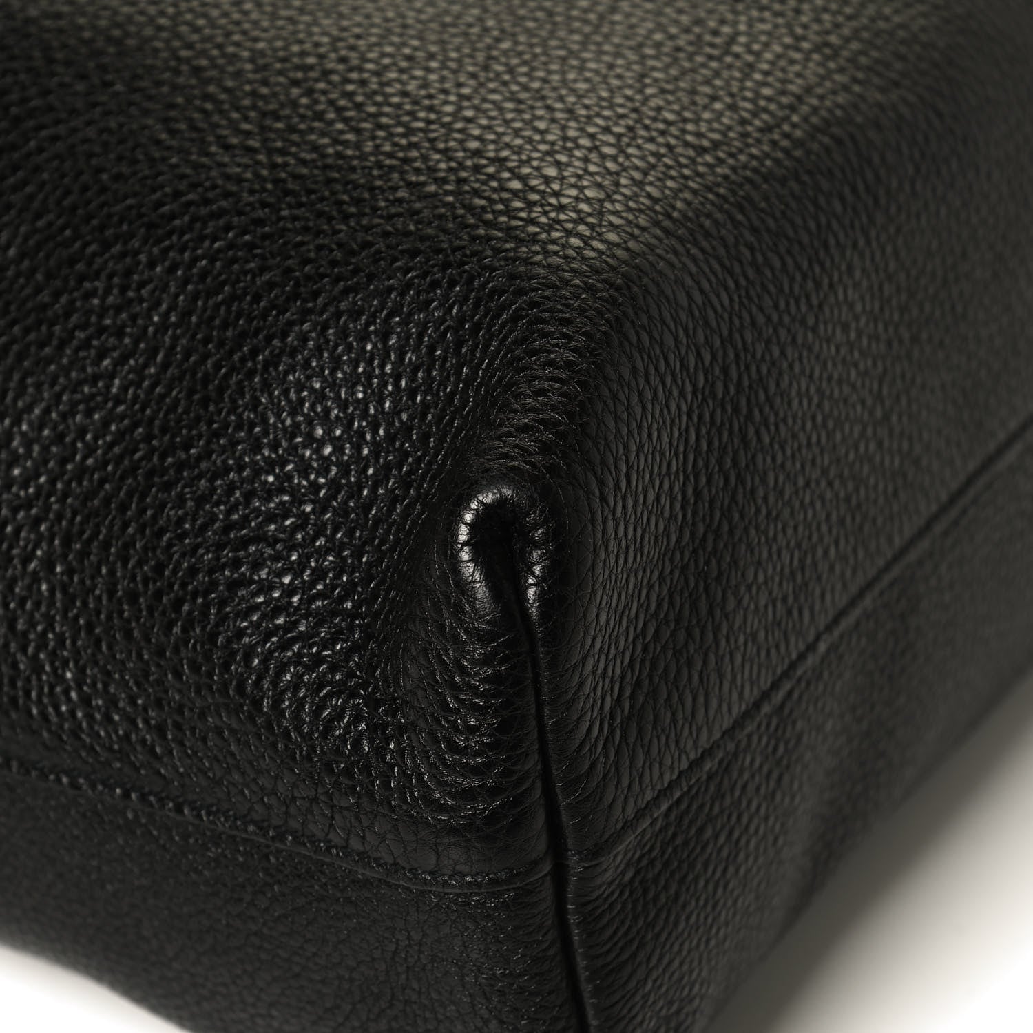 Prada Vitello Daino Tote Black 12 of 13