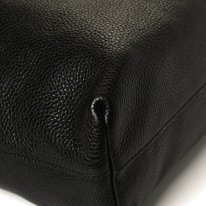 Prada Vitello Daino Tote Black 12 of 13