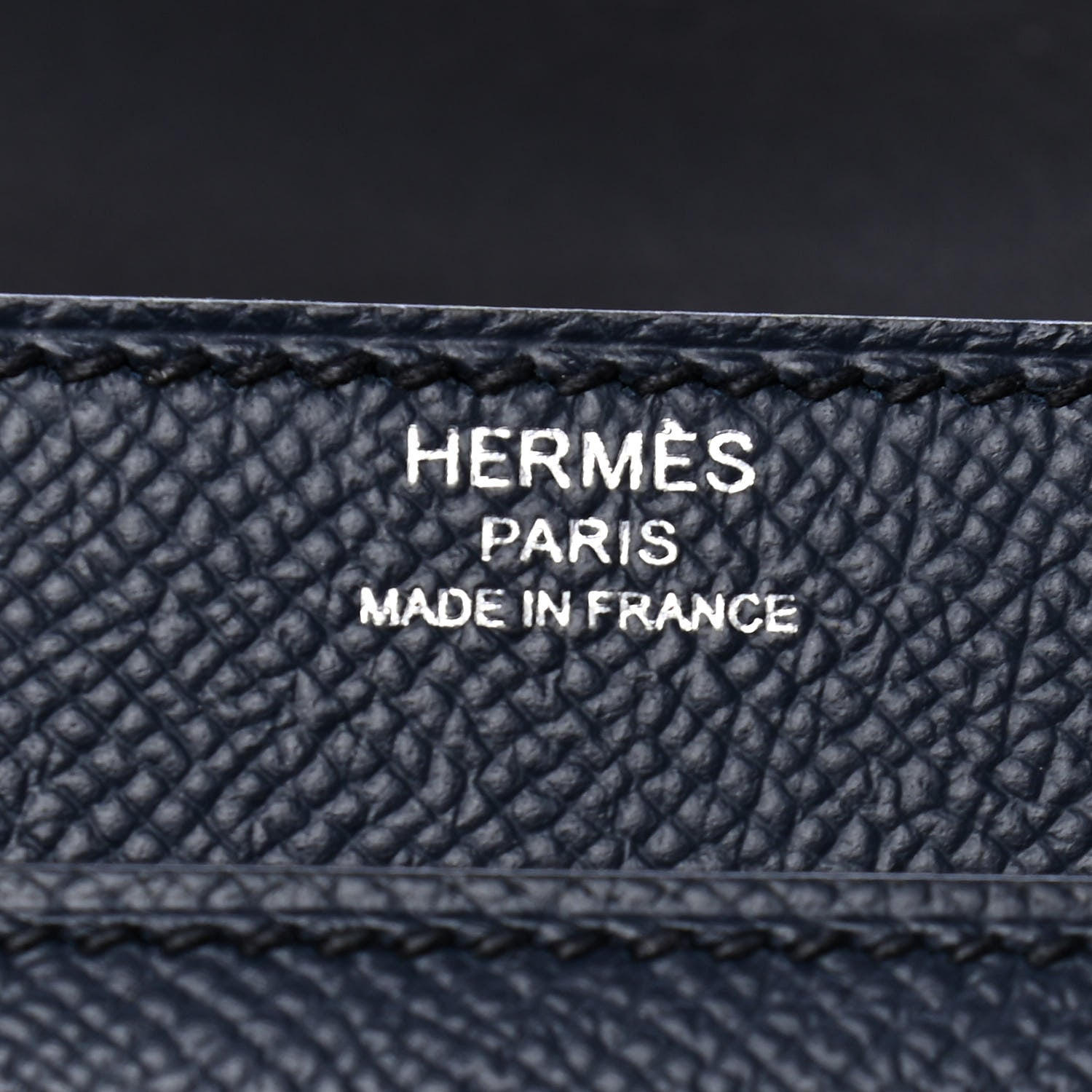 Hermes Epsom Verrou 21 Black Bleu Nuit 6 of 9