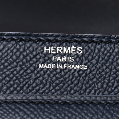 Hermes Epsom Verrou 21 Black Bleu Nuit 6 of 9
