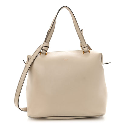 Celine Lambskin Small Soft Cube Satchel Light Taupe 1 of 10