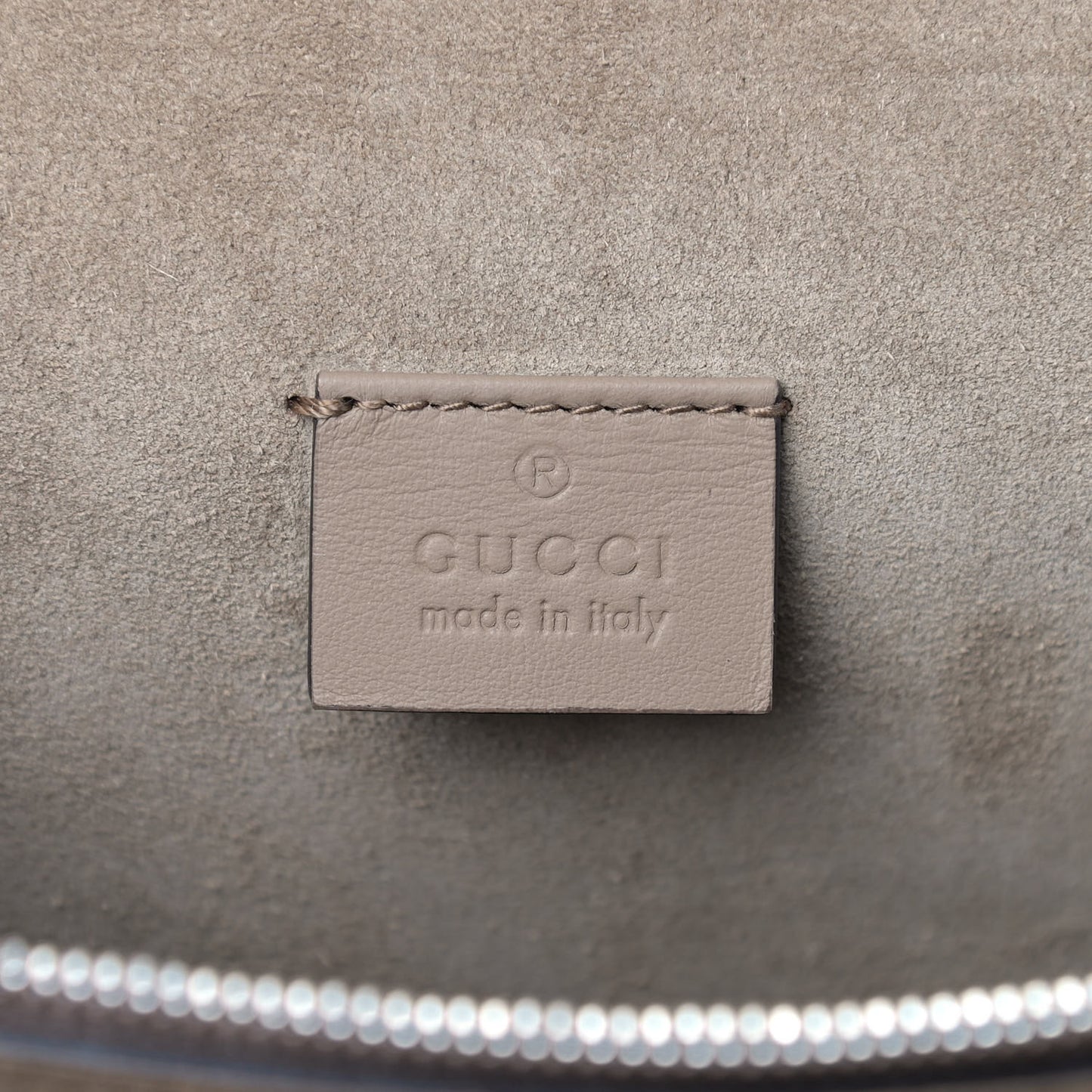 GG Supreme Monogram Medium Dionysus Shoulder Bag Taupe
