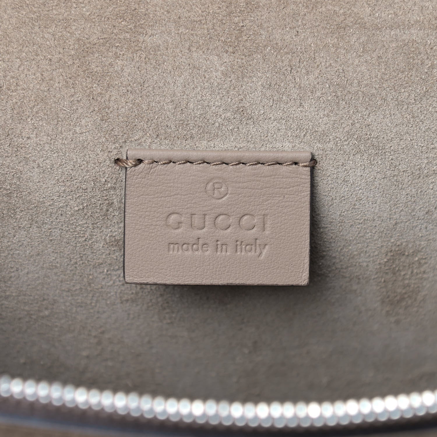 Gucci GG Supreme Monogram Medium Dionysus Shoulder Bag Taupe 6 of 15