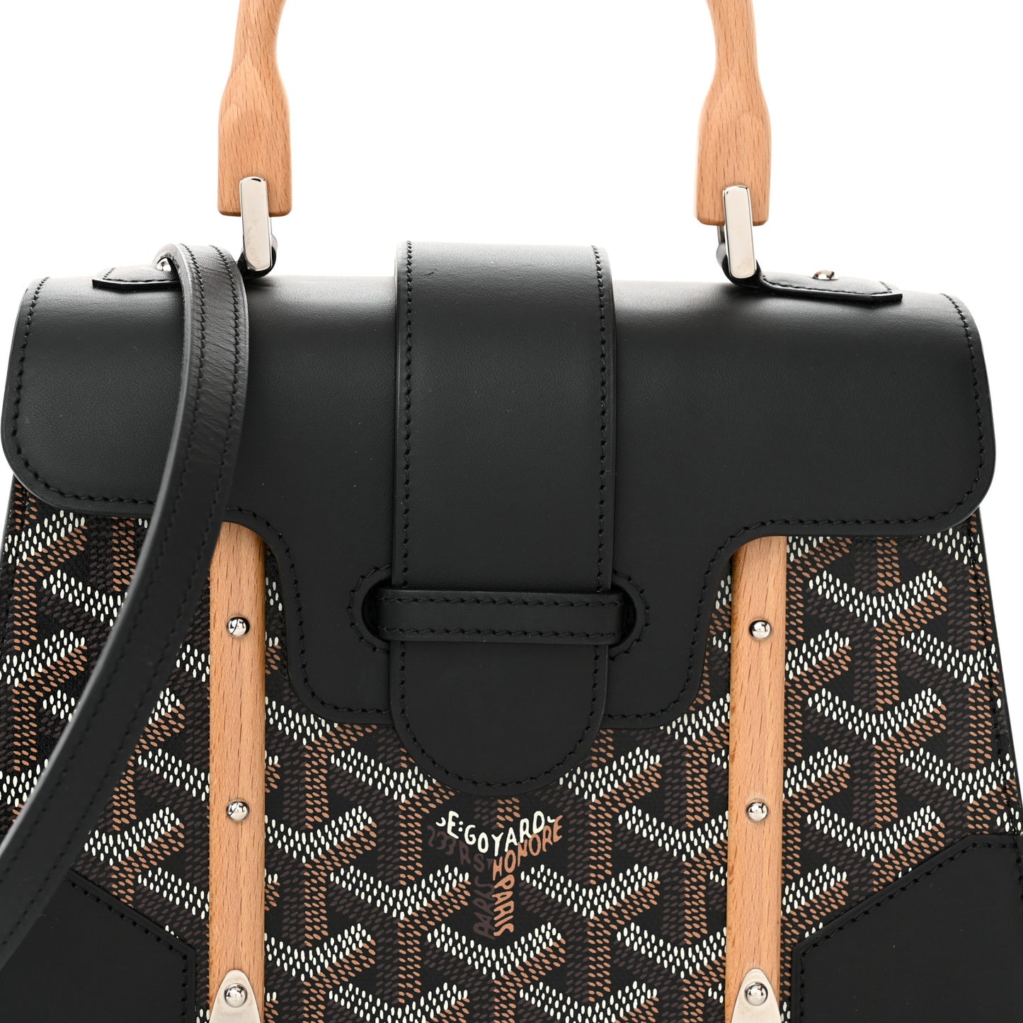 Goyardine Structure Mini Saigon Black