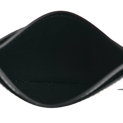 Celine Triomphe Canvas Card Holder Silver Black 5 of 9