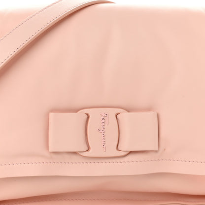 Salvatore Ferragamo Calfskin Small Viva Bow Shoulder Bag Nylund Pink 8 of 10