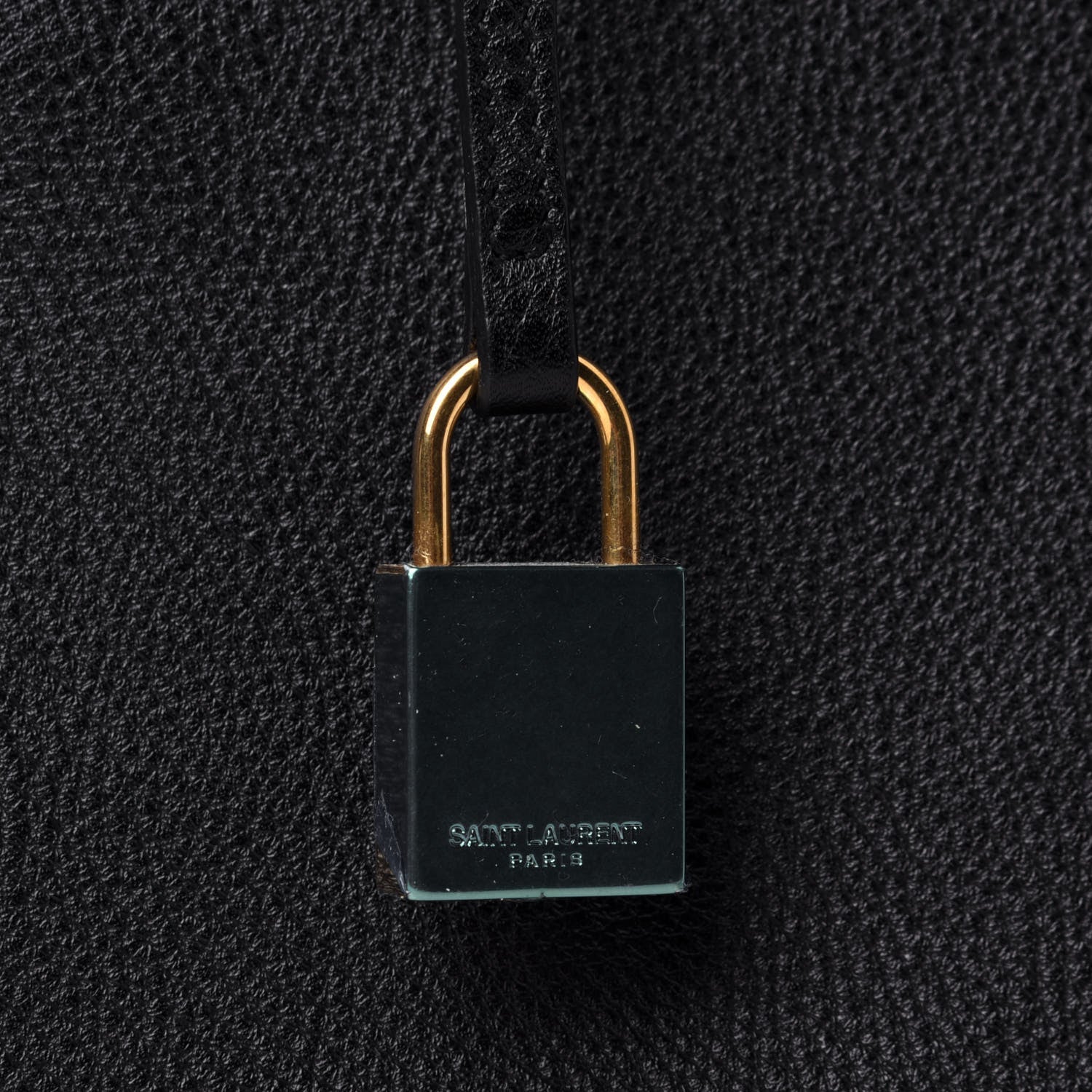 Saint Laurent Grained Calfskin Small Sac De Jour Black 12 of 13
