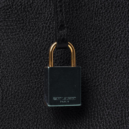 Saint Laurent Grained Calfskin Small Sac De Jour Black 12 of 13
