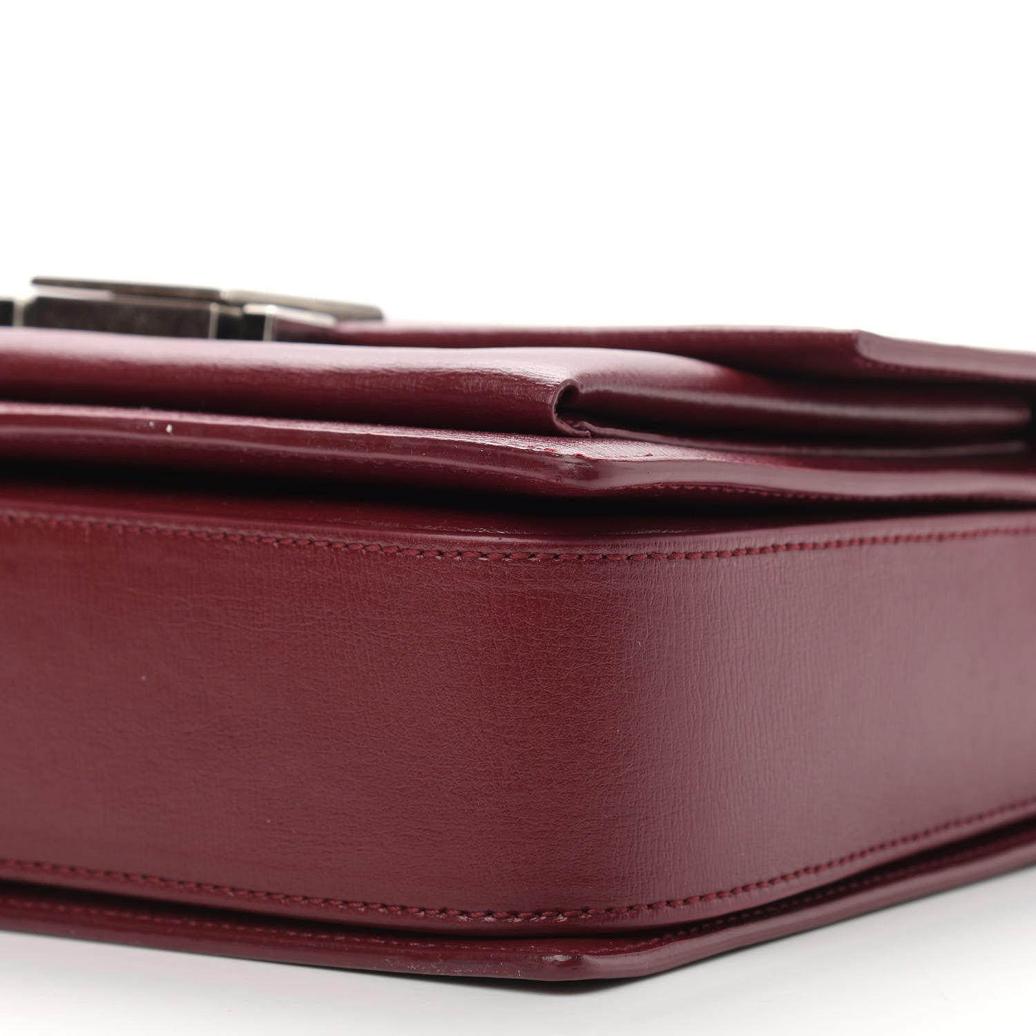 Saint Laurent Calfskin Medium Bellechasse Satchel Palissandre 11 of 15
