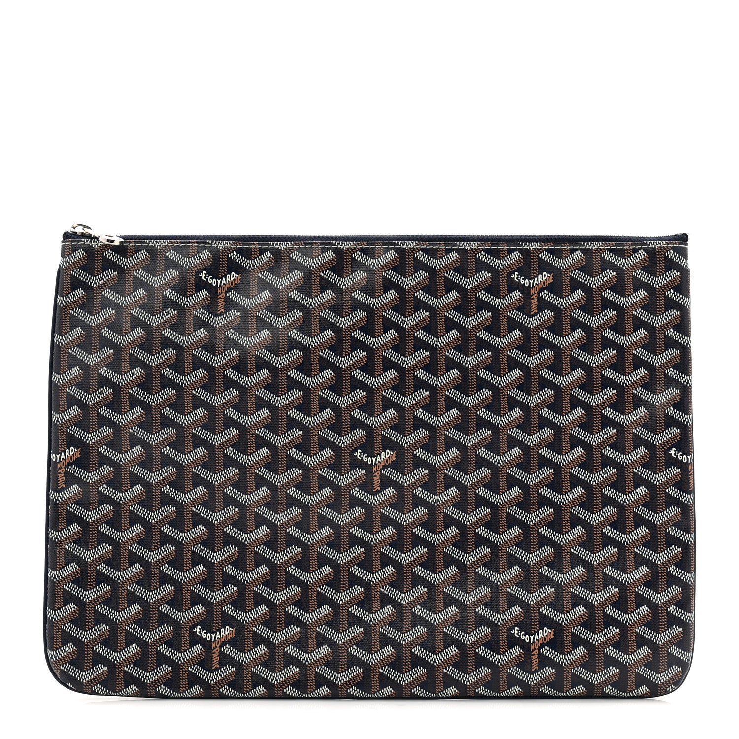Goyard Goyardine Senat Pochette MM Navy 1 of 6
