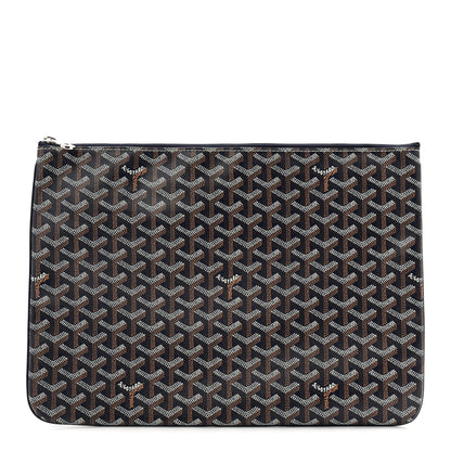 Goyard Goyardine Senat Pochette MM Navy 1 of 6
