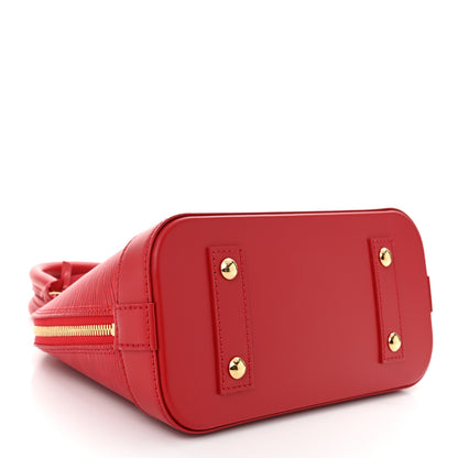 Louis Vuitton Epi Alma BB Carmine 4 of 10