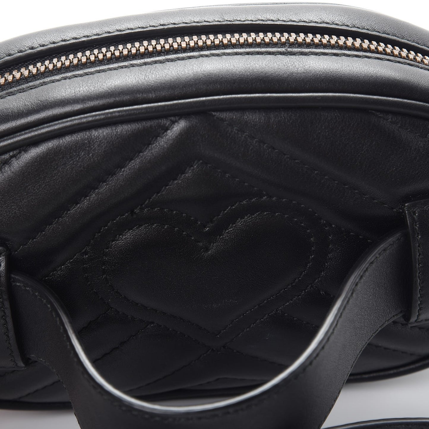 Calfskin Matelasse GG Marmont Belt Bag 105 42 Black