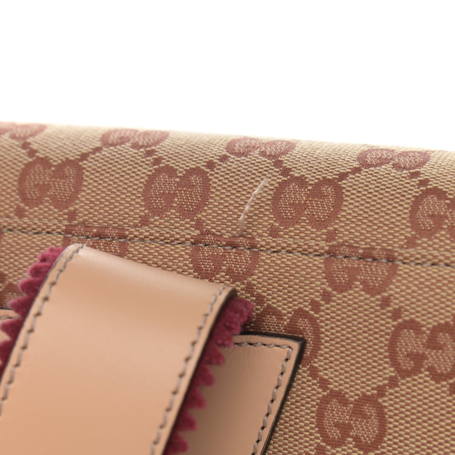 Monogram Childrens Sciroppo Patch Backpack Beige